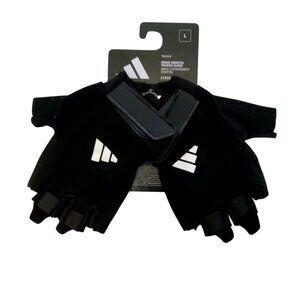 Adidas Fingerless Training Gloves L Black SIZE L